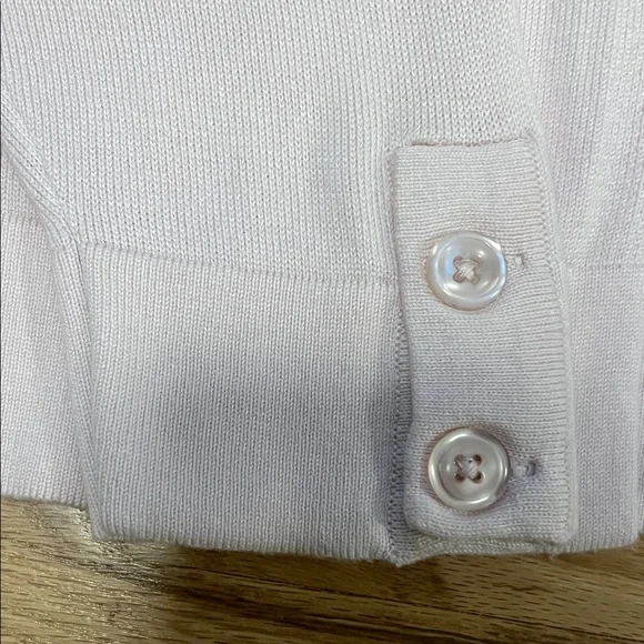 Simons Light Pink Open-Front Cardigan - Picture 5 of 8